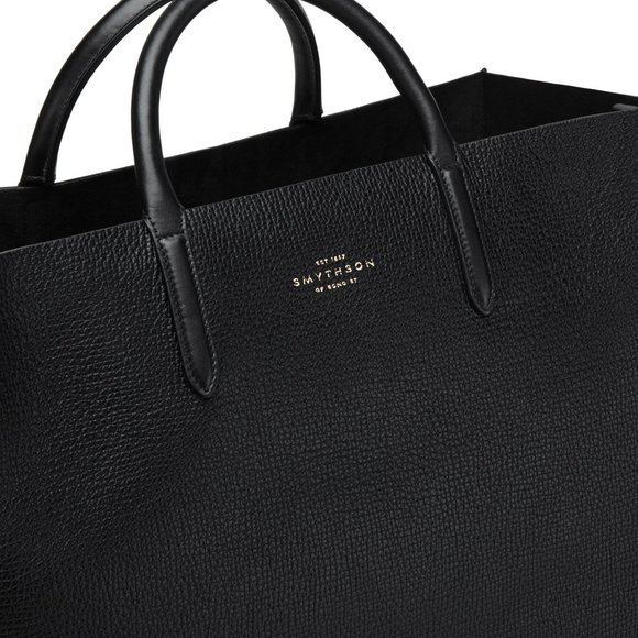 Smythson Handbags - Smythson Black  Shopper Tote
